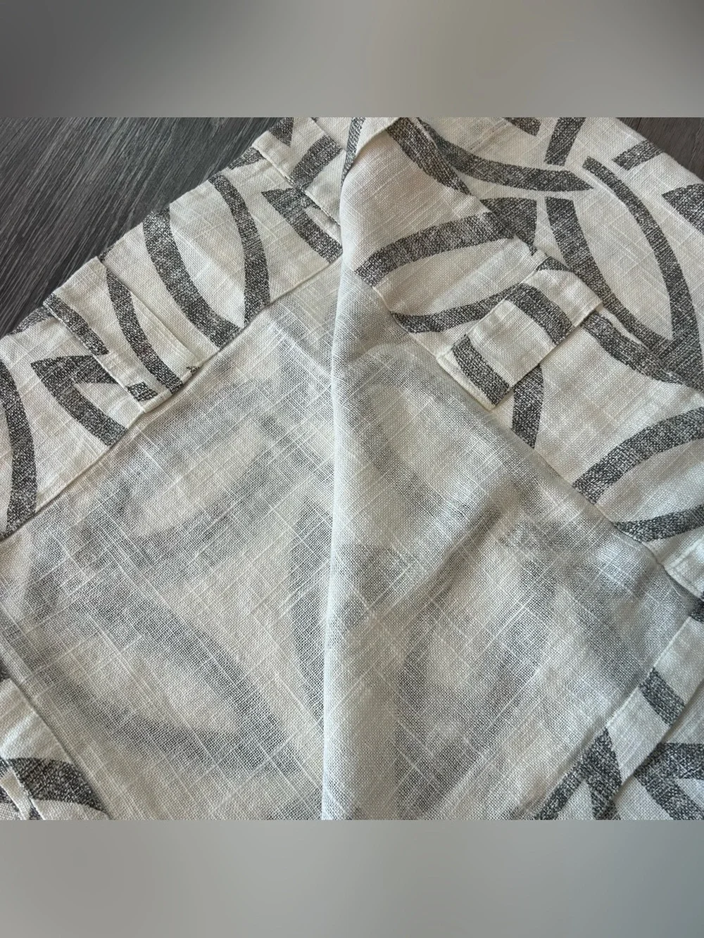 West Elm set of 2 European Flax Linen Light Filtering Curtains Panels, 48x84”